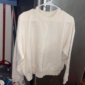 a new day Cream Crew Neck Sweater